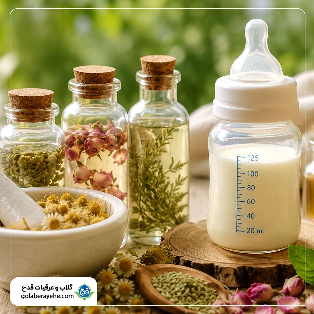 عرقیات گیاهی شیر افزا عرقیات گیاهی شیر افزا